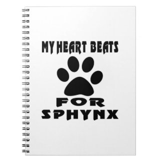 Herz-Schlag für SPHYNX Notizblock