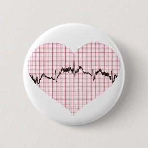 Herz-Schlag III Button