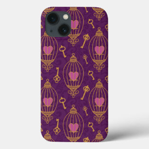 Herz-Schlüssel-Muster Case-Mate iPhone Hülle
