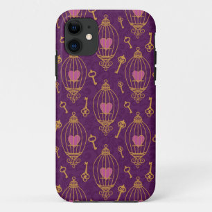 Herz-Schlüssel-Muster Case-Mate iPhone Hülle