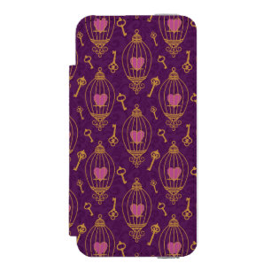 Herz-Schlüssel-Muster Incipio Watson™ iPhone 5 Geldbörsen Hülle