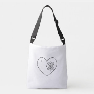 Herz - Schwarz - Emo - Tasche
