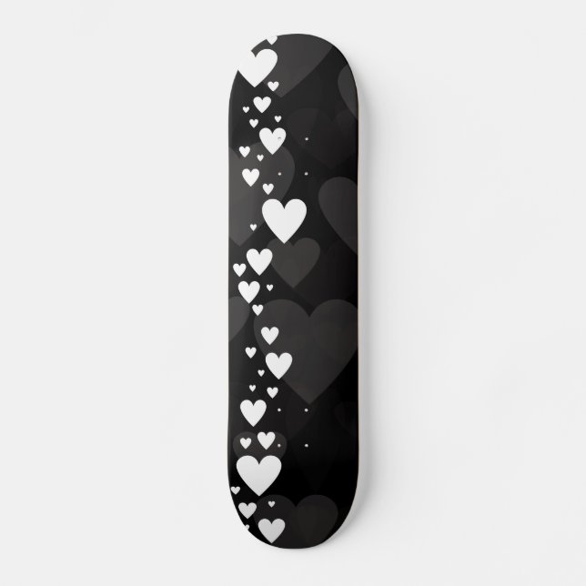 Herz-Seiten Skateboard (Vorderseite)