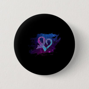 Herz Semicolon Suizidprävention Aufklärung glückli Button