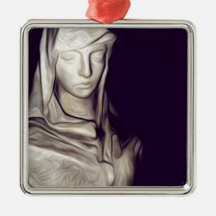 Herz Silbernes Ornament