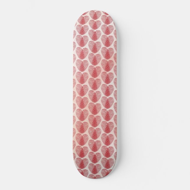 Herz Skateboard (Vorderseite)