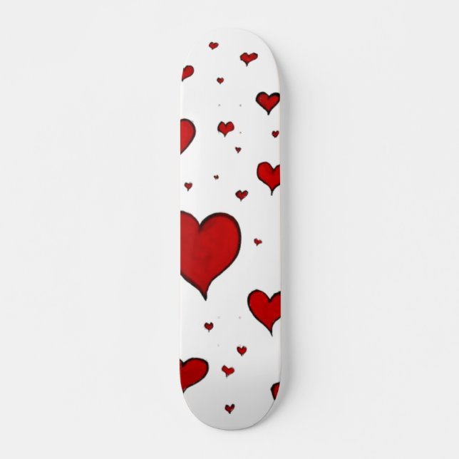 Herz-Skateboard Skateboard (Vorne)