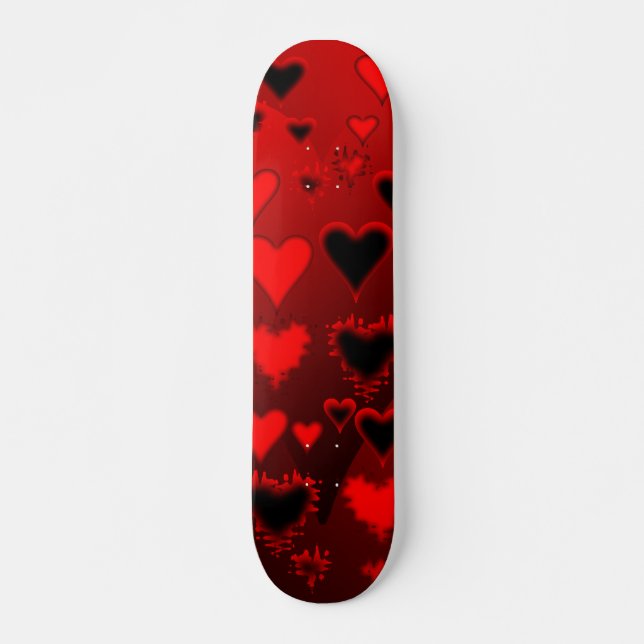 Herz-Skateboard Skateboard (Vorne)