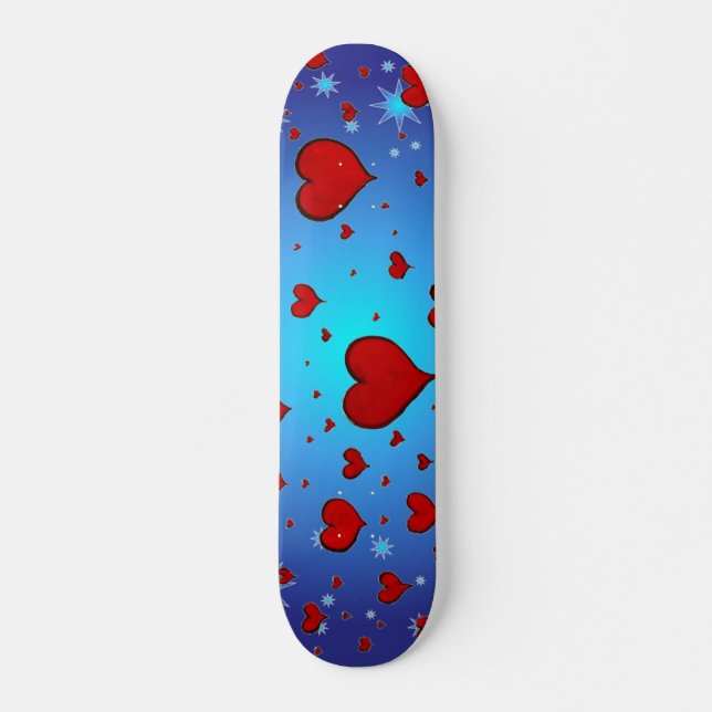 Herz-Skateboard Skateboard (Vorne)