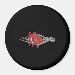 Herz Skeleton Hands Magnet
