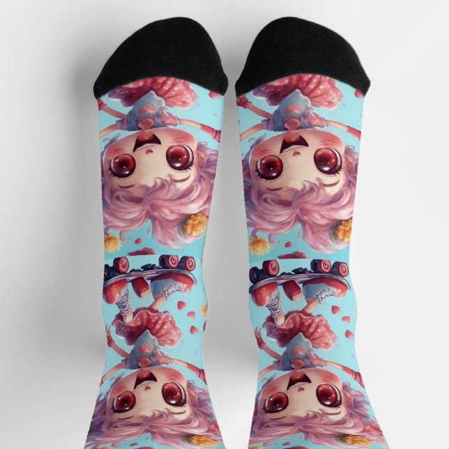 Herz Socken (Oben)