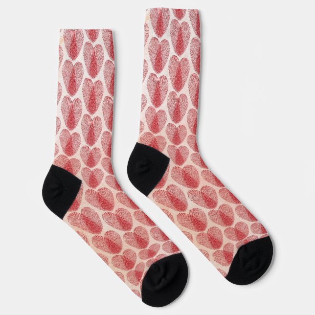 Herz Socken (Rechts)