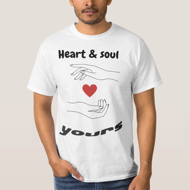 Herz & Soul Ihr Inspiration zum Shirt für Männer (Vorderseite)