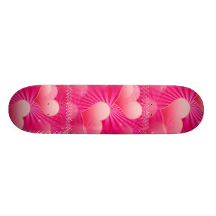 Herz-Stern-Skateboard Skateboard
