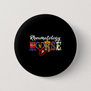 Herz-Stethoskop Rheumatologie-Krankenschwester Cin Button