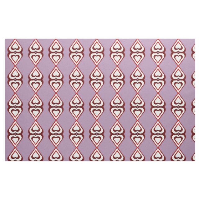 Herz Stoff (Fat Quarter (45,7 x 55,9 cm))