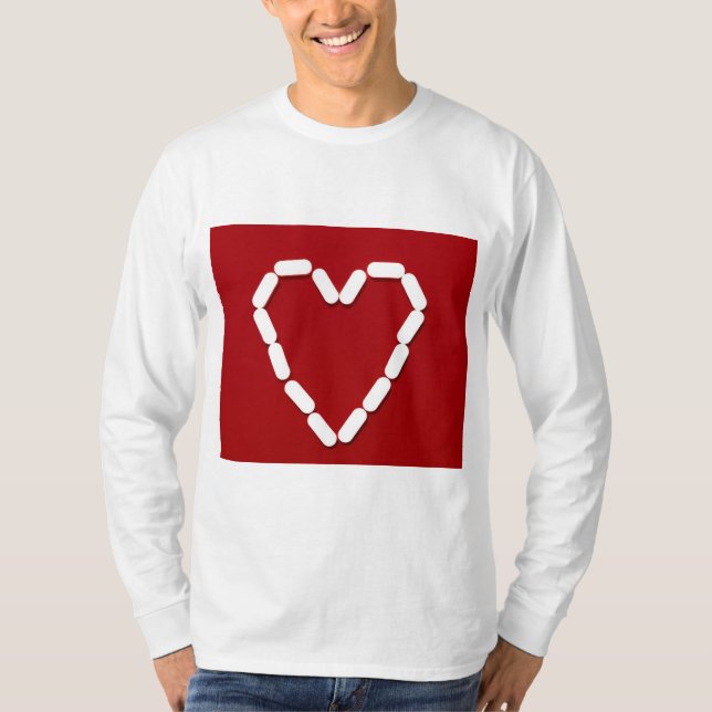 Herz. Stoppt die Depression. T-Shirt (Vorderseite)