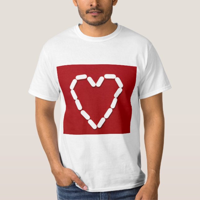 Herz. Stoppt die Depression. T-Shirt (Vorderseite)