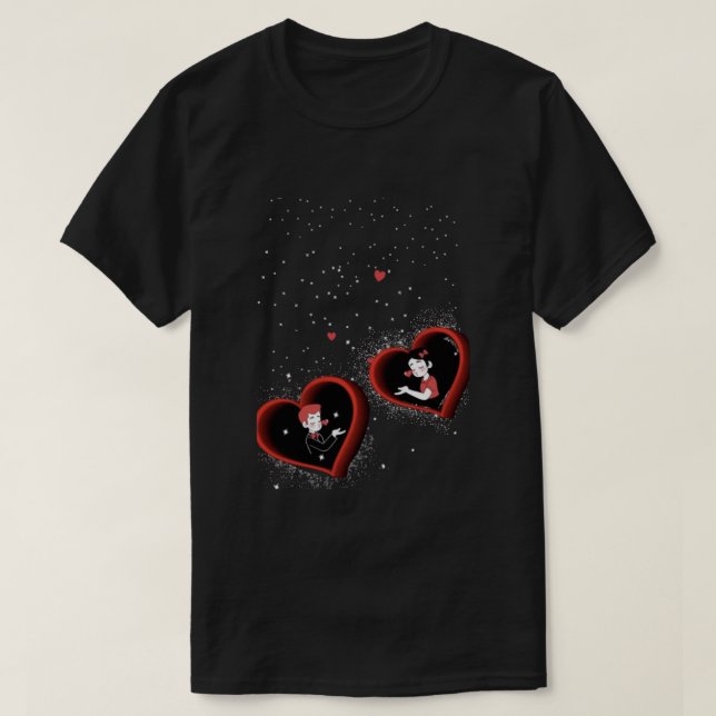 Herz süß  T-Shirt (Design vorne)