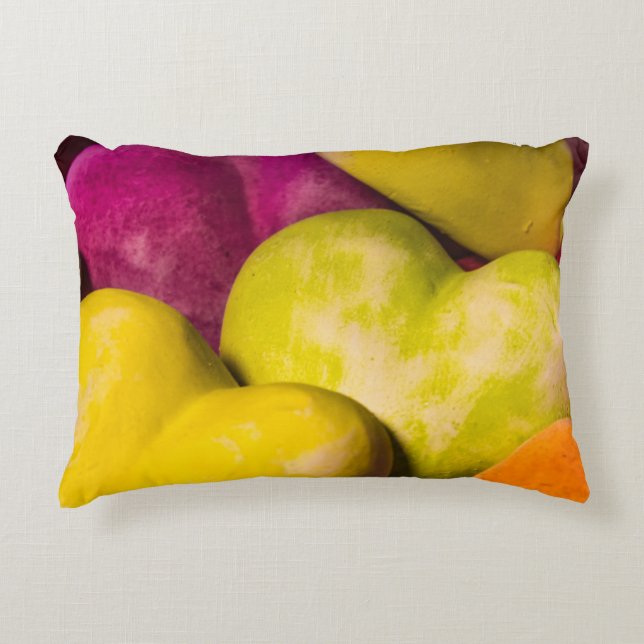 Herz, süßes Herz... Dekokissen (Vorderseite)