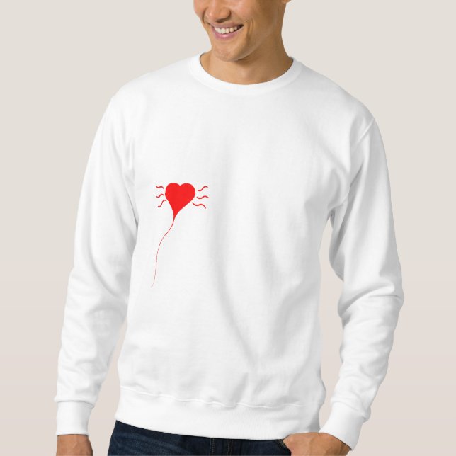 Herz Sweatshirt (Vorderseite)