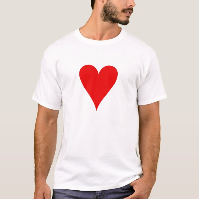 Herz-Symbol T-Shirt (Vorderseite)