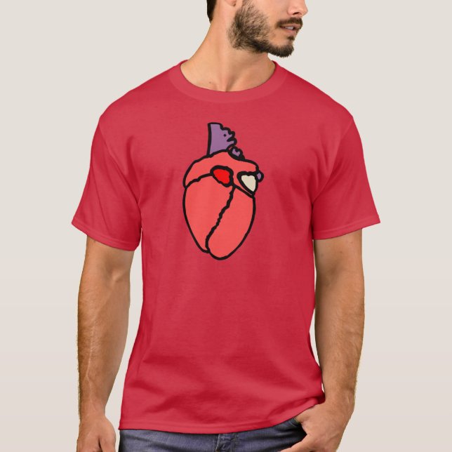 Herz-T - Shirt (Vorderseite)