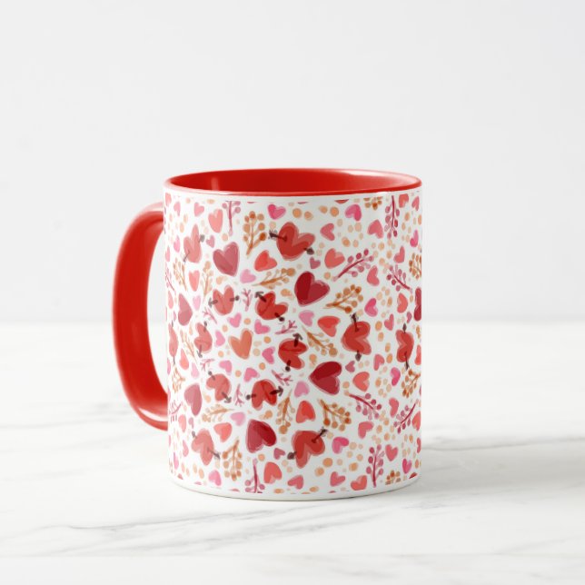 Herz Tasse (Vorderseite Links)