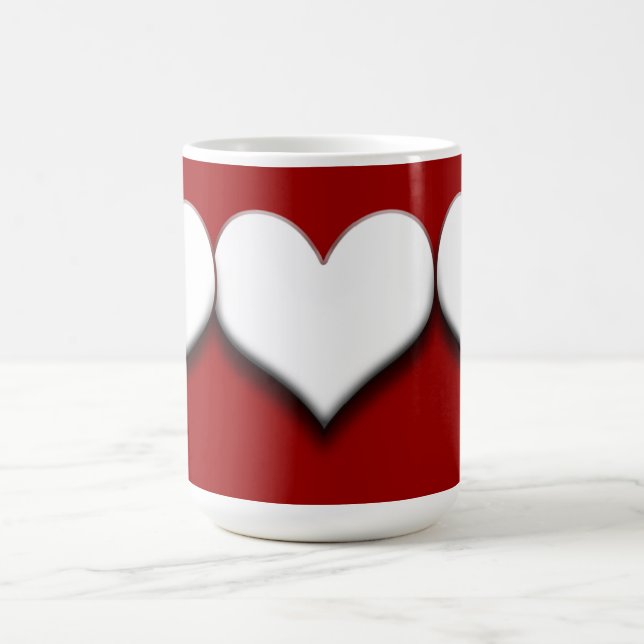 Herz-Tasse Kaffeetasse (Mittel)