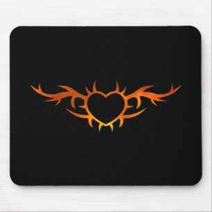 Herz-Tätowierung Mousepad