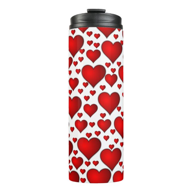 Herz Thermosbecher (Vorderseite)