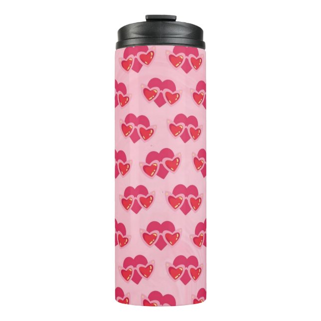 Herz Thermosbecher (Vorderseite)
