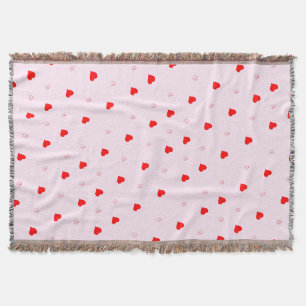 Herz-Throw-Blanket Decke