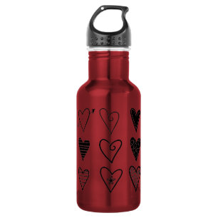 Herz Trinkflasche
