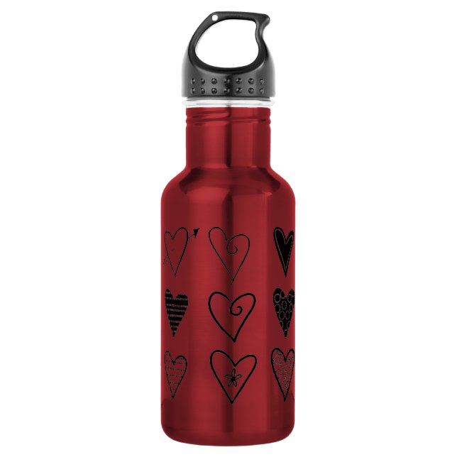 Herz Trinkflasche (Vorderseite)