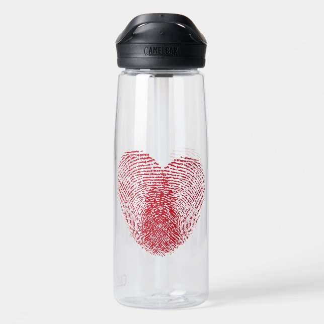 Herz Trinkflasche (Rückseite)