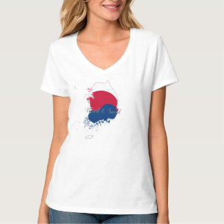 Herz u. das T-Shirt Seoul-Frauen