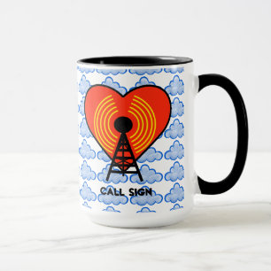 Herz-u. Soul-Schinken-Radio-Tasse Tasse