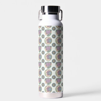 Herz und Blume Doodart Wasserflasche Trinkflasche