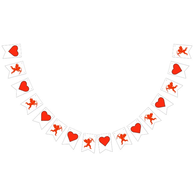 Herz und Cupid Valentine's Day Banner (Alle)