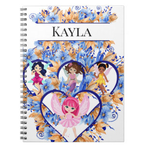 Herz und Fairies Notizblock