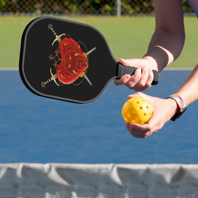 Herz und Gepäck Pickleball Schläger (InSitu)