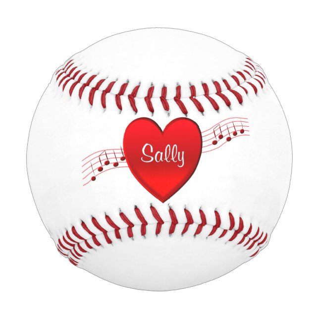 Herz und Musik Baseball (Vorderseite)