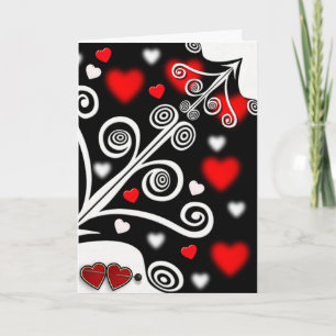 Herz und Pfeile 1 Valentintagskarte Karte