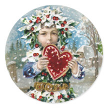 "Herz und Schnee" Weihnachten im Vintage-Stil