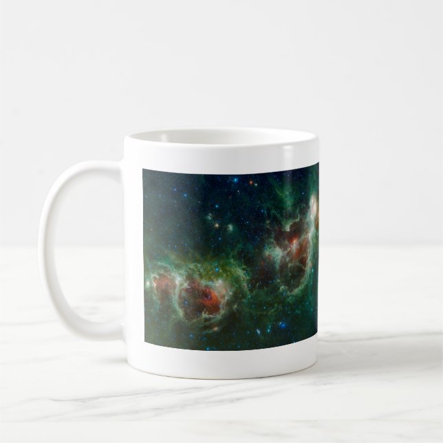 Herz-und Soul-Nebelflecke Kaffeetasse (Links)