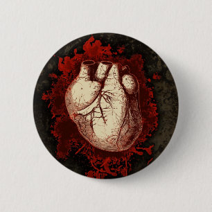 Herz und Spritzer Button