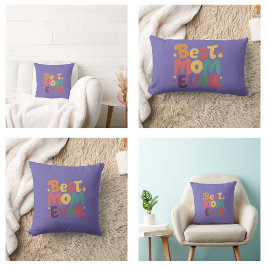 Herz und Sterne Beste Mama je Lendenkissen