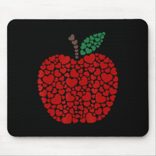 Herz Valentine#39;s Day Teacher Students Mousepad