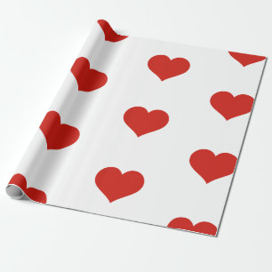 HERZ Valentine's Day Wrapping Paper Geschenkpapier